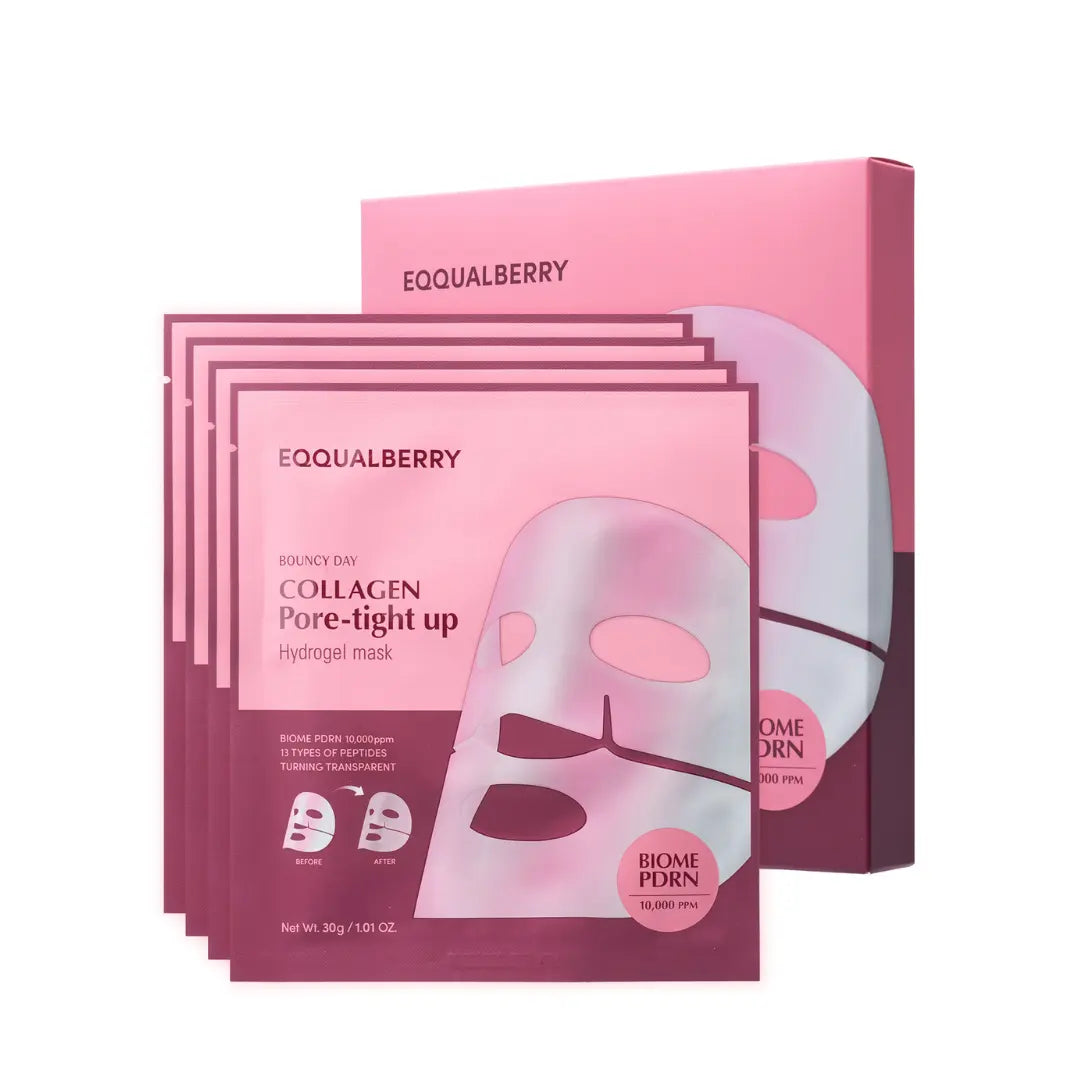 EQQUALBERRY Bouncy Day Collagen Pore-Tight Up 4pcs EQQUALBERRY JOLIE'S