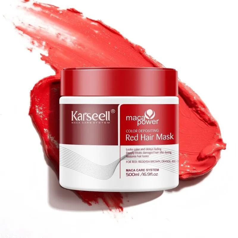 KARSEELL Color Depositing Red Hair Mask 500 gm KARSEE JOLIE'S