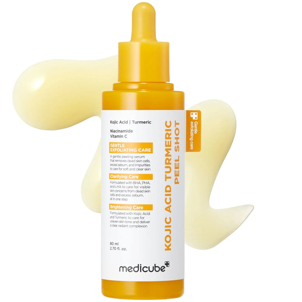 MEDICUBE Kojic Acid & Turmeric Peel Shot Duo - DOKAN