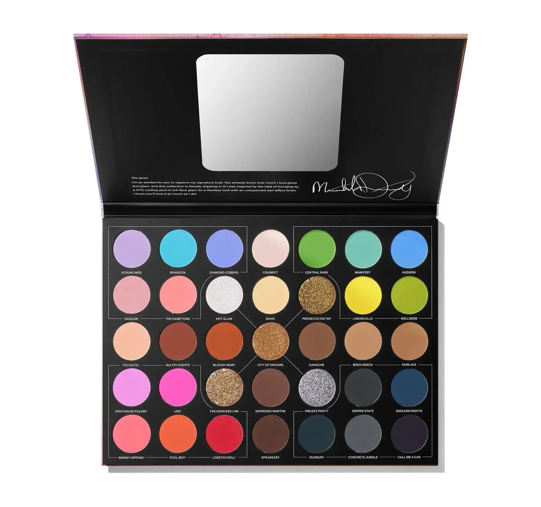 DOKAN MORPHE X MEREDITH DUXBURY 35-PAN ARTISTRY PALETTE Morphe