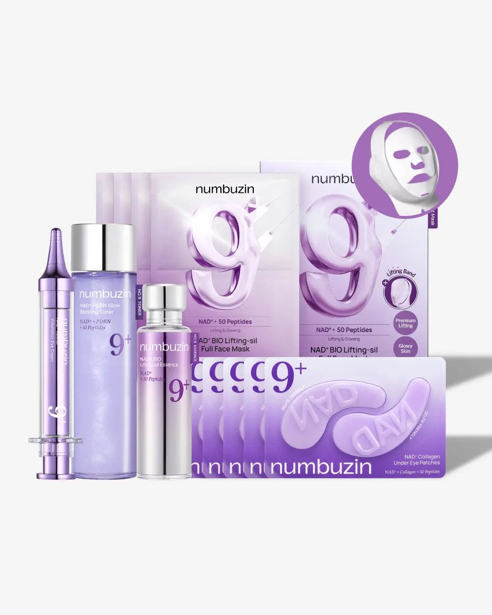 NUMBUZIN No.9 Ultimate Lifting Set (5 Items) numbuzin JOLIE'S