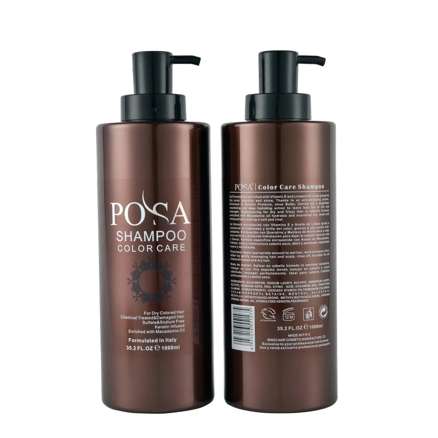POSA Color Care Shampoo 1000 ML JOLIE'S