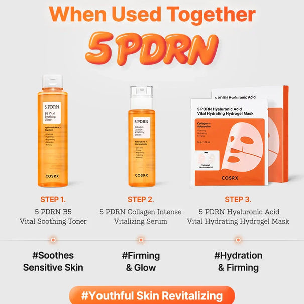 COSRX 5 PDRN B5 Vital Soothing Toner 280 ML