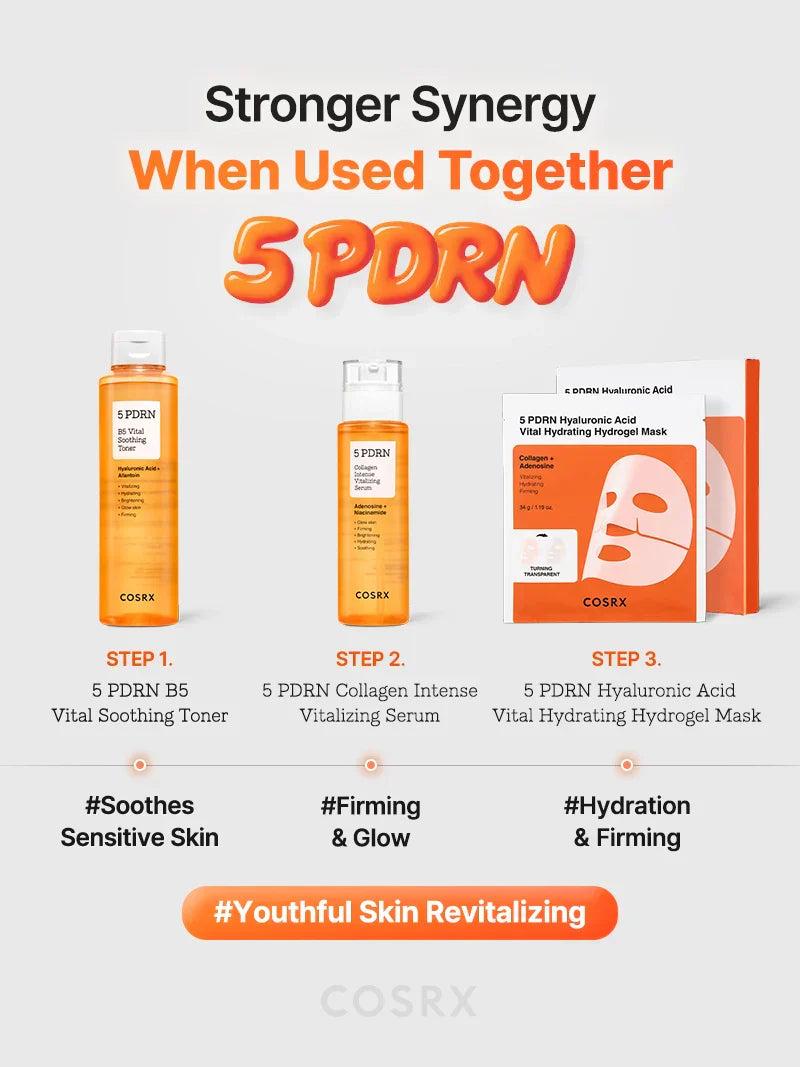 COSRX 5 PDRN B5 Vital Soothing Toner 280 ML