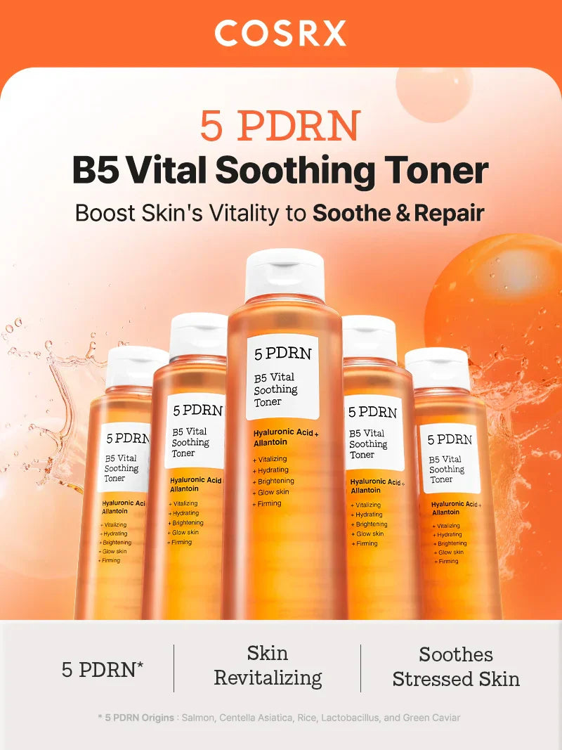 COSRX 5 PDRN B5 Vital Soothing Toner 280 ML