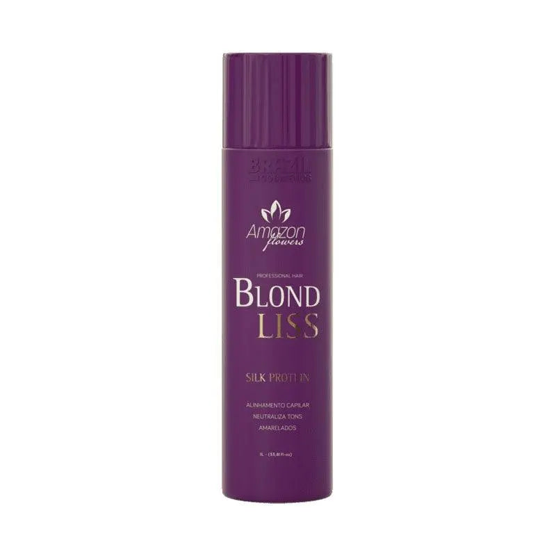 Amazon Flowers Blond Liss Organic Hair Straightener 1000 ML - JOLIE'S UAE