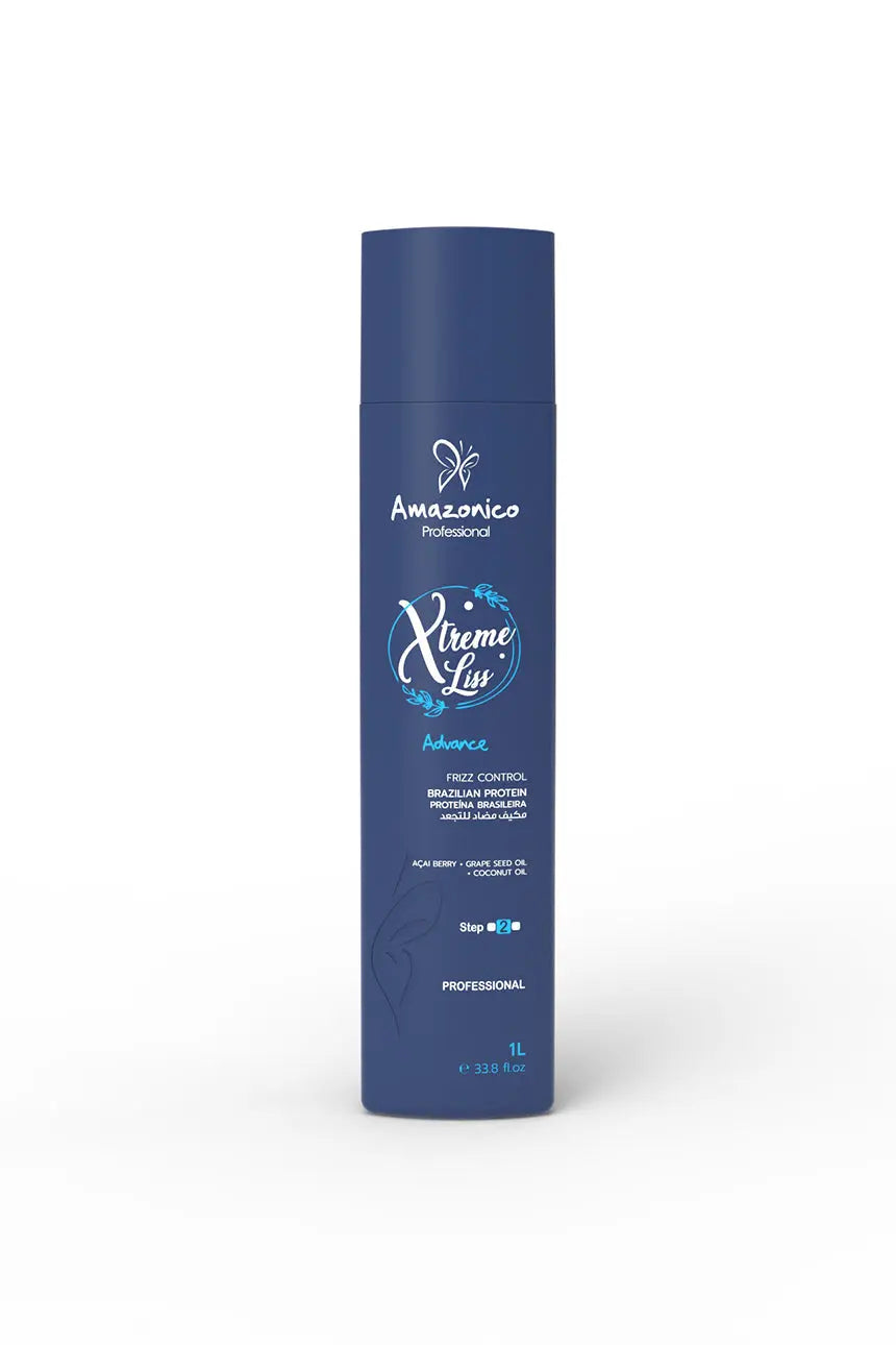 Amazonico Professional Xtreme Liss Advance Brazilian Protein Hair Treatment Set (1L + 2 x 400ml shampoo & Conditioner) AMAZONICO JOLIE'S
