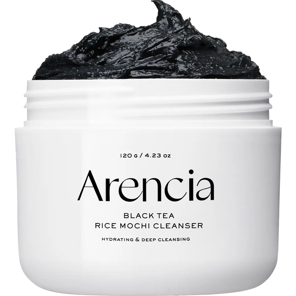 Arencia Black Tea Rice Mochi Cleanser