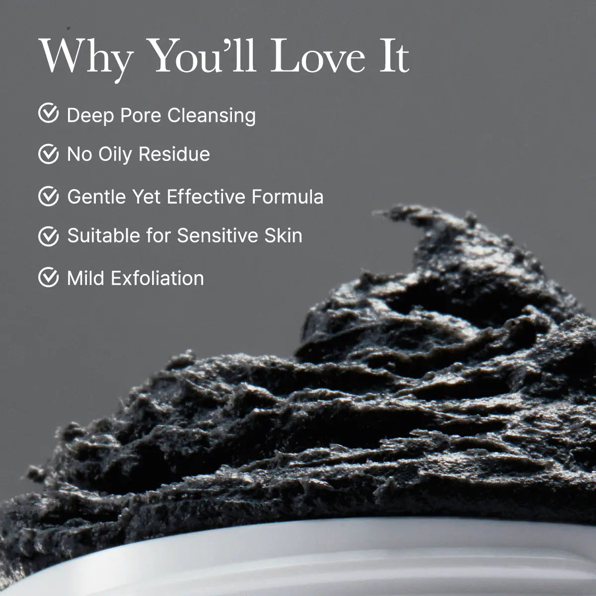 Arencia Black Tea Rice Mochi Cleanser