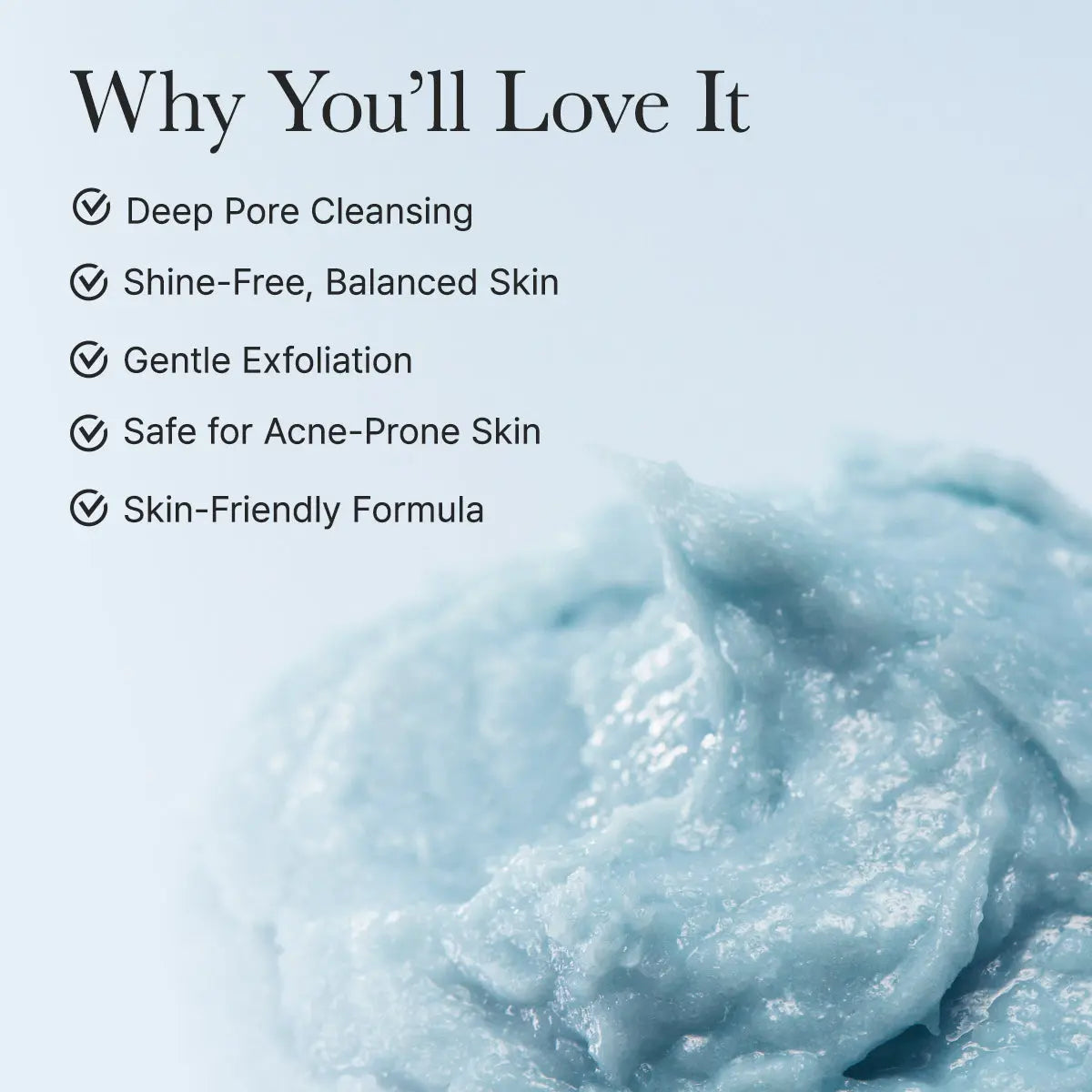 Arencia Blue Hyssop Rice Mochi Cleanser