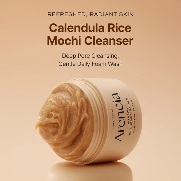 Arencia Calendula Rice Mochi Cleanser