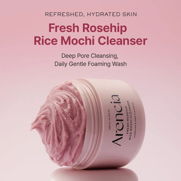Arencia Fresh Rosehip Mochi Cleanser