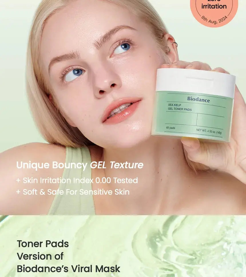 BIODANCE Sea Kelp Gel Toner Pads ( 60 pads ) Medicube JOLIE'S