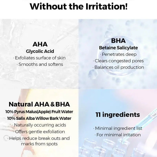 COSRX Aha/Bha Clarifying Treatment Toner 150 ml - JOLIE'S