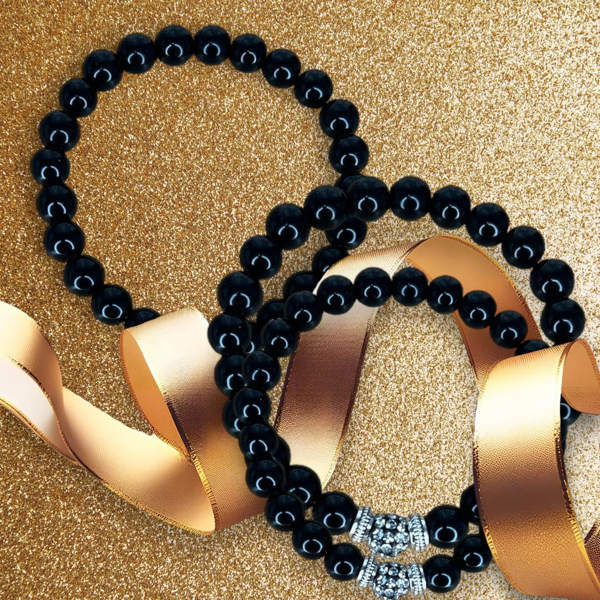 Black onyx natural stone Bracelet JOLIE'S JOLIE'S