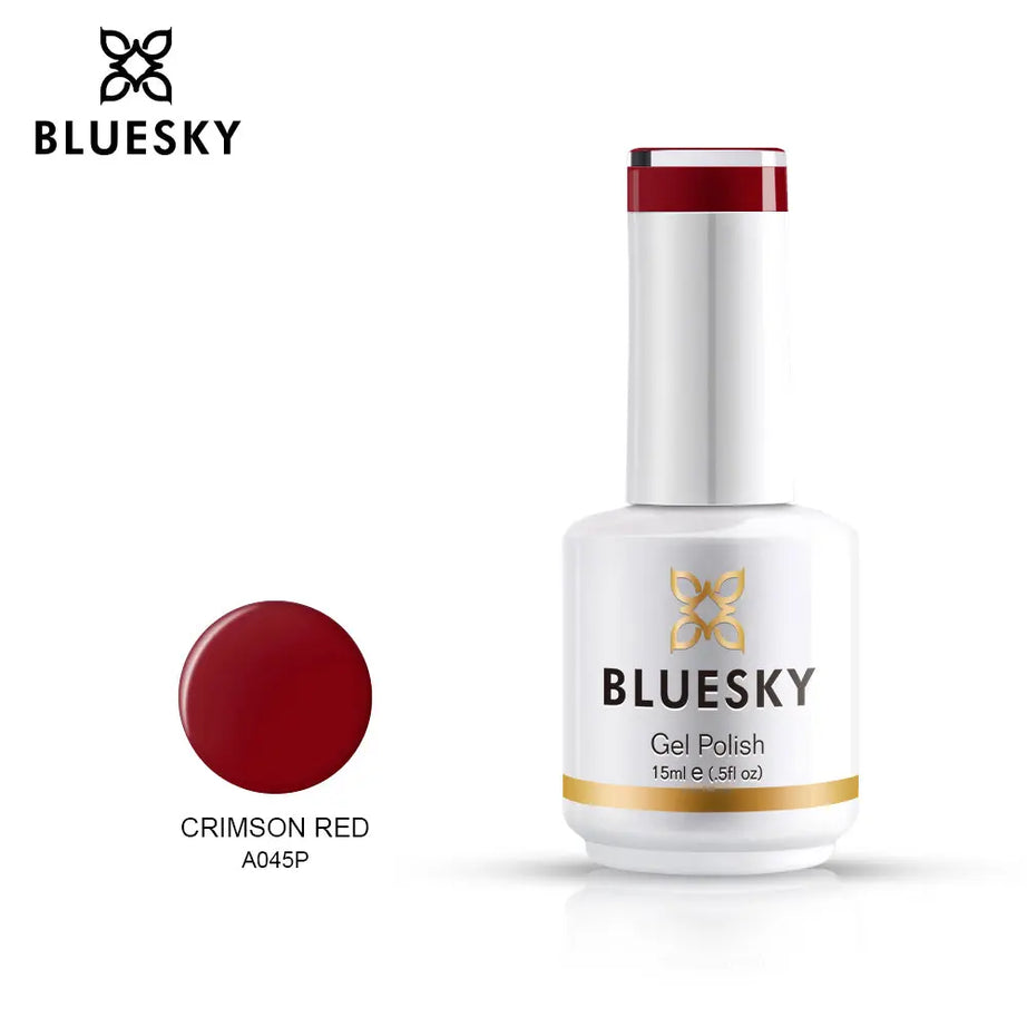 Bluesky Gel Polish - CRIMSON RED - A045 - JOLIE'S