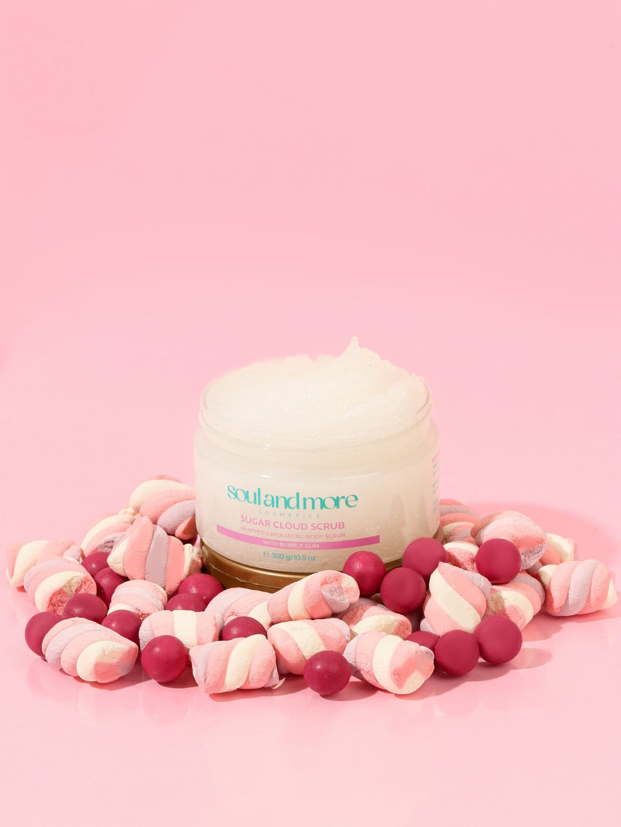 SOUL AND MORE Bubble Gum Body Scrub - JOLIE'S