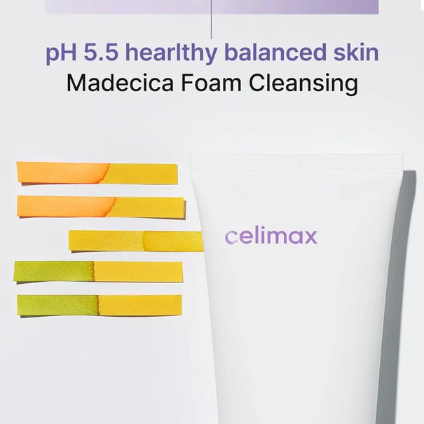 CELIMAX Derma Nature Relief Madecica pH Balancing Foam Cleansing Celimax