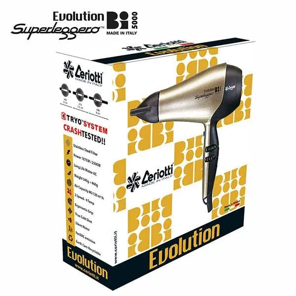 CERIOTTI Evolution Bi5000 Brushless Superleggero Hair Dryer - JOLIE'S UAE