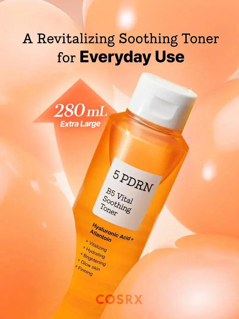 COSRX 5 PDRN B5 Vital Soothing Toner 280 ML COSRX JOLIE'S