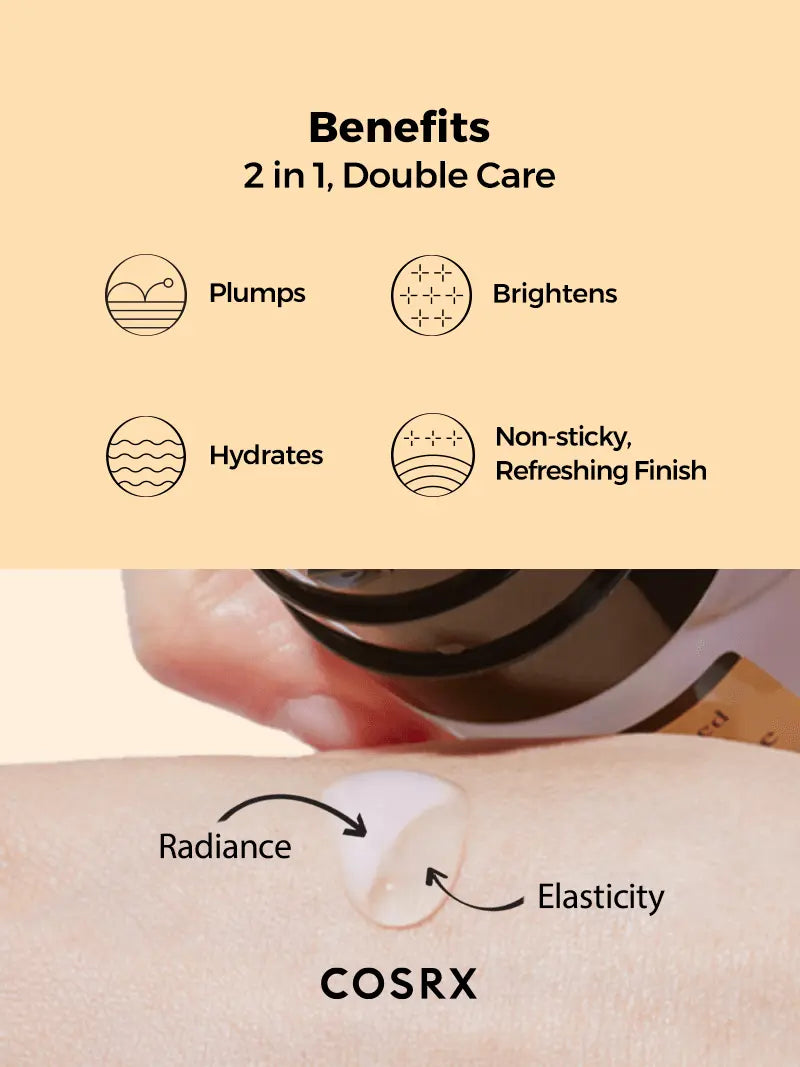 COSRX Advanced Snail Radiance Dual Essence 80 ml - JOLIE'S