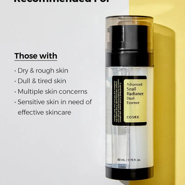 COSRX Advanced Snail Radiance Dual Essence 80 ml - JOLIE'S