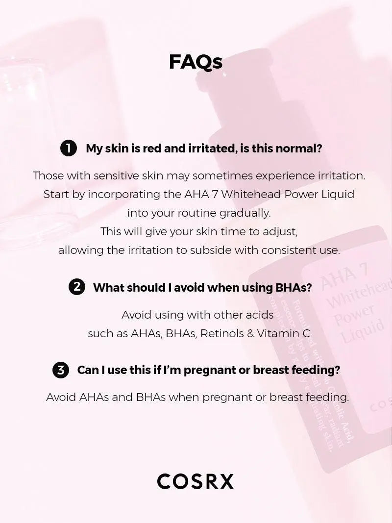 COSRX Aha 7 Whitehead Power Liquid 100 ml - JOLIE'S