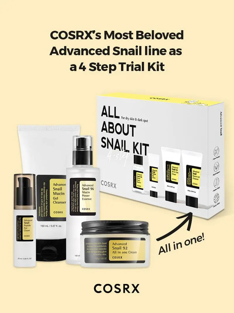 COSRX All About Snail Kit 4 Step - JOLIE'S