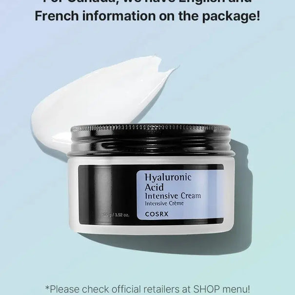 COSRX Hyaluronic Acid Intensive Cream 100  ml - JOLIE'S