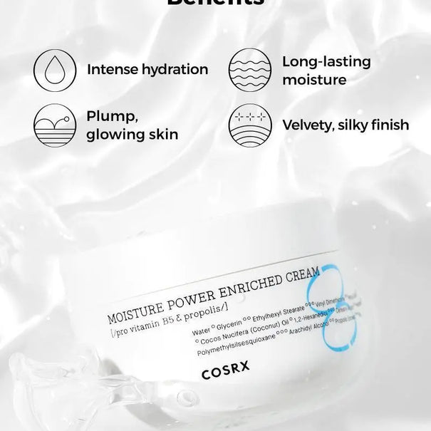 COSRX Hydrium Moisture Power Enriched Cream 50 ml - JOLIE'S