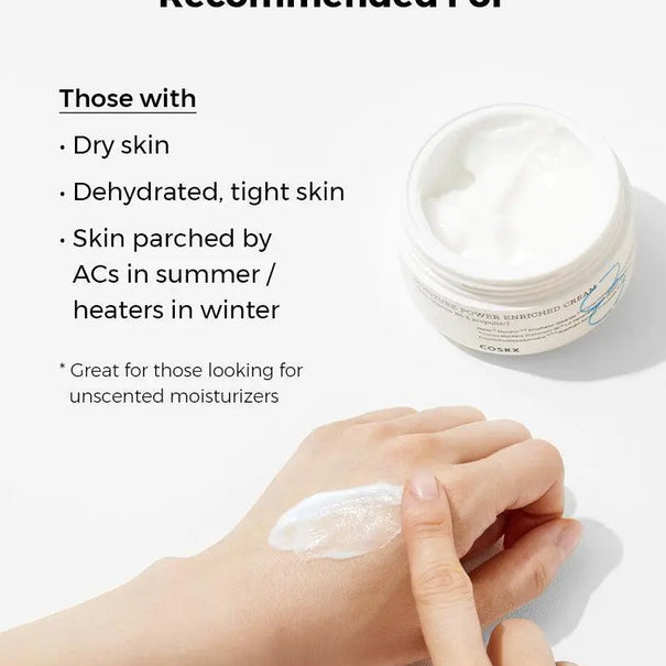 COSRX Hydrium Moisture Power Enriched Cream 50 ml - JOLIE'S