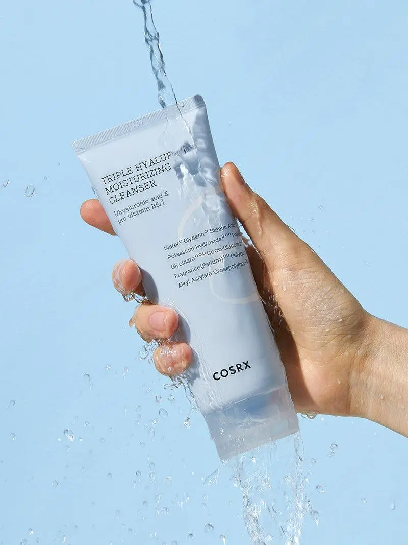 COSRX Hydrium Triple Hyaluronic Moisturizing Cleanser 150 ml - JOLIE'S