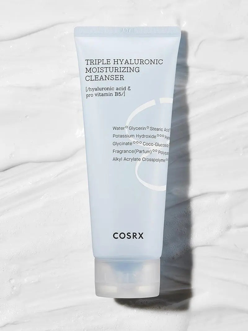 COSRX Hydrium Triple Hyaluronic Moisturizing Cleanser 150 ml - JOLIE'S