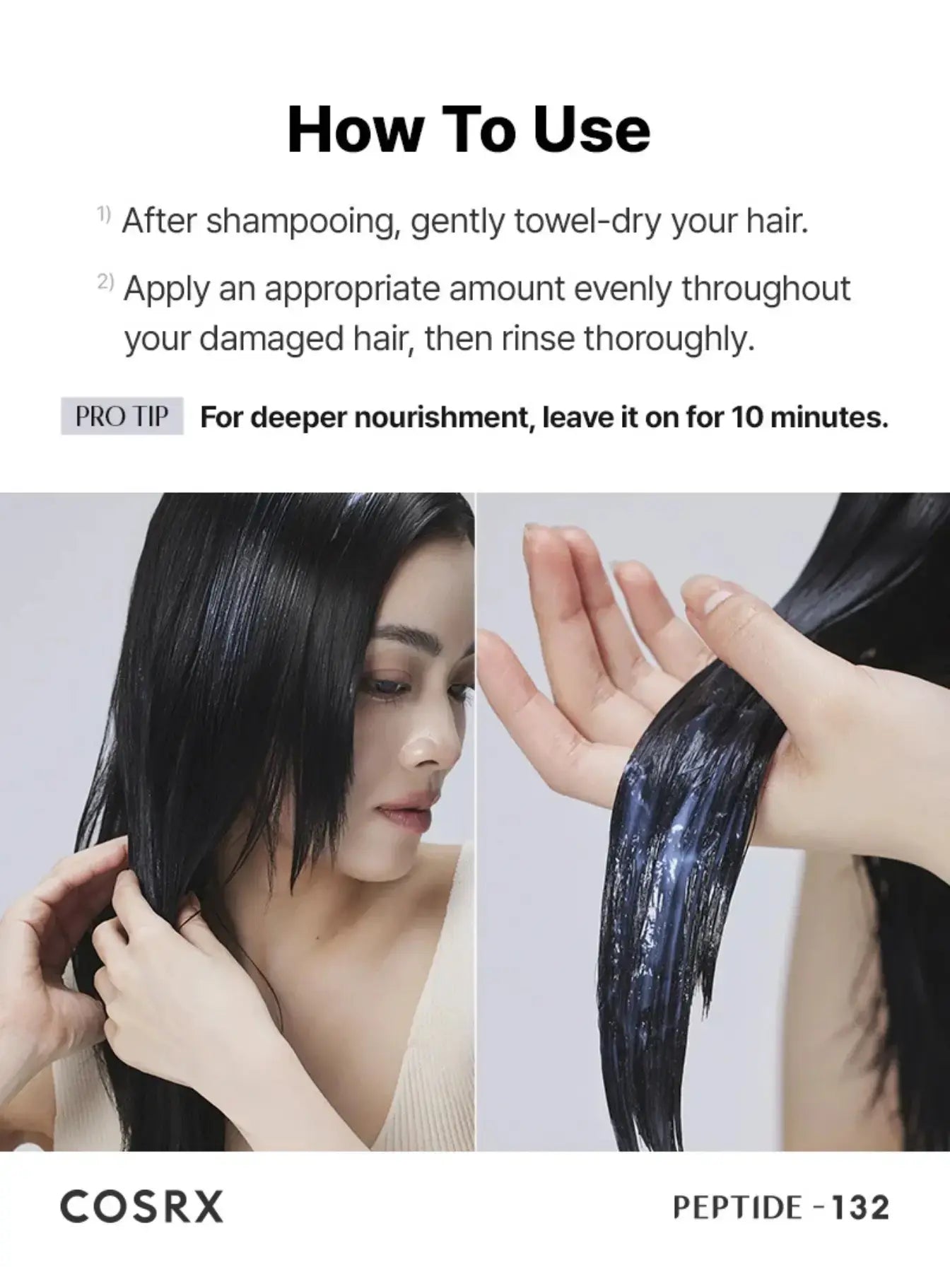 COSRX Peptide 132 Hair Bonding Kit