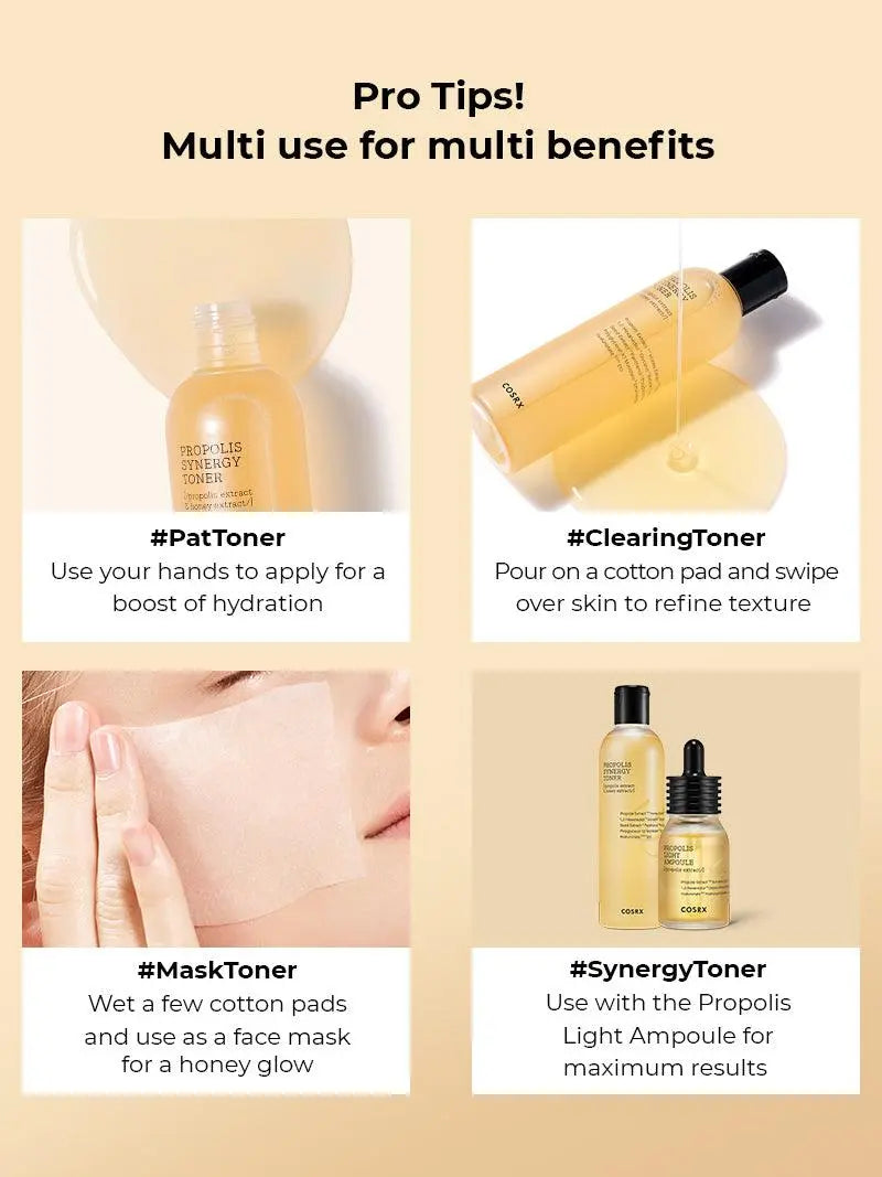 COSRX Propolis Synergy Toner 150  ml - JOLIE'S