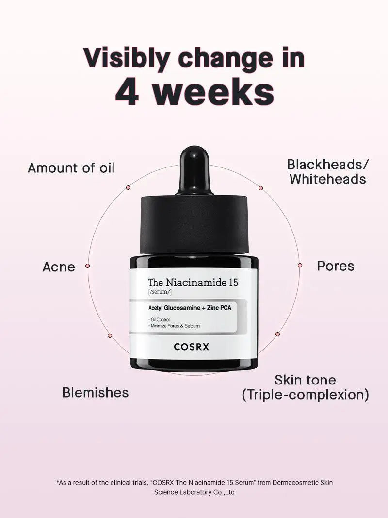 COSRX The Niacinamide 15 Serum 20 ml - JOLIE'S