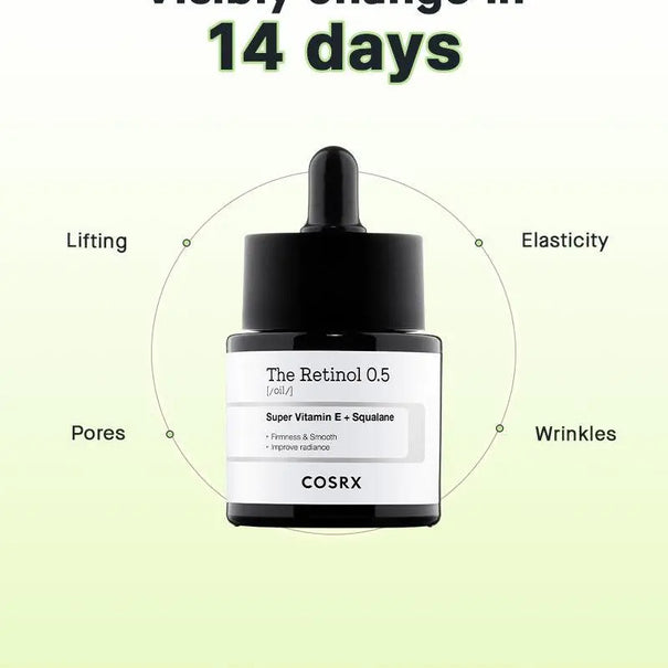 COSRX The Retinol 0.5 Oil 20 ml - JOLIE'S