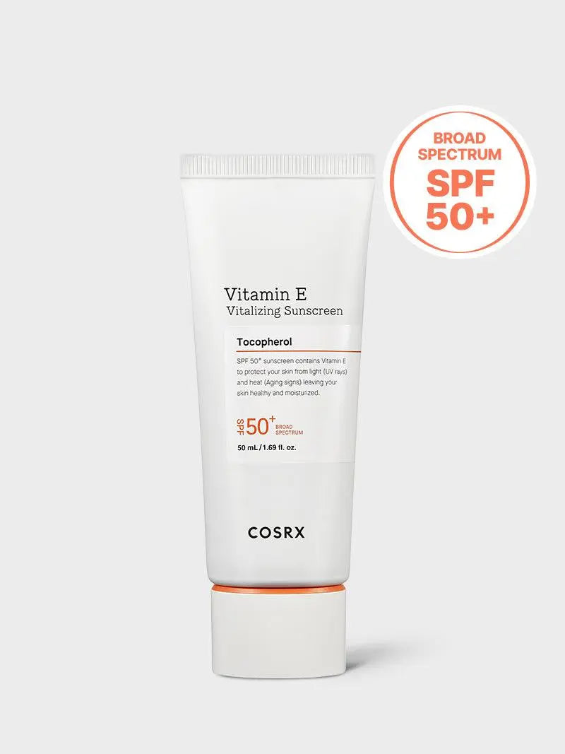 COSRX Vitamin E Vitalizing Sunscreen SPF 50+ - JOLIE'S