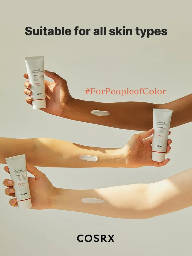 COSRX Vitamin E Vitalizing Sunscreen SPF 50+ - JOLIE'S