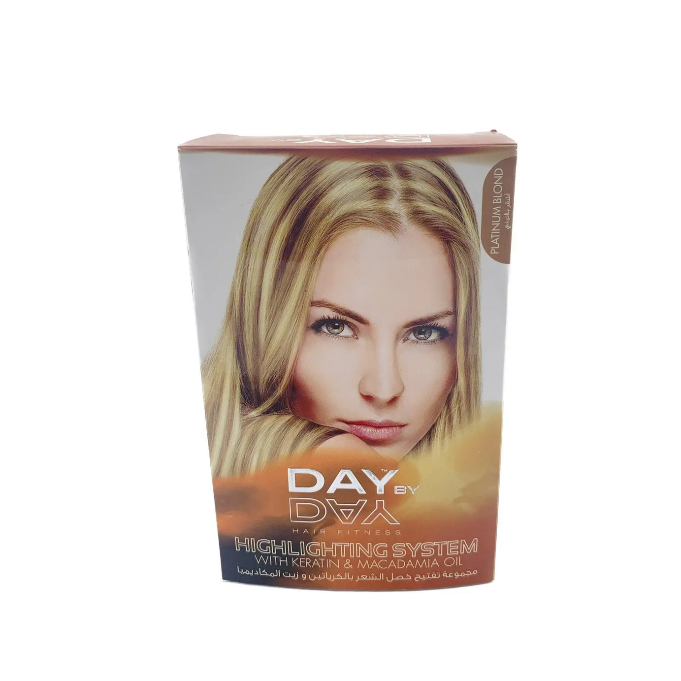 DAY BY DAY Hair Fitness Highlighting System With Keratin & Macadamia Oil Platinum Blond - JOLIE'S UAE