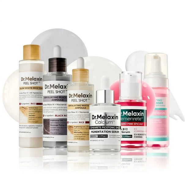 Dr.Melaxin Glow Rice Glass Skin Premium Kit - DOKAN
