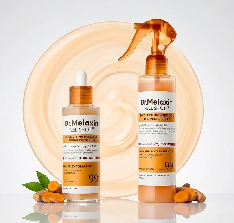 Dr.Melaxin Radiant Glow Duo Peeling Kit - DOKAN