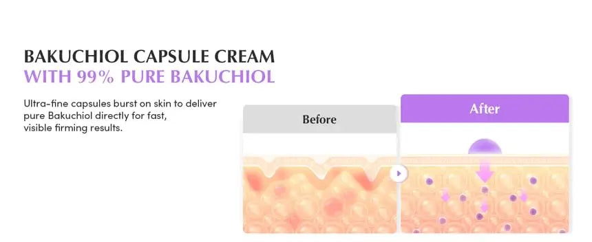 EQQUALBERRY Bakuchiol Plumping Capsule Cream 50 ml EQQUALBERRY JOLIE'S