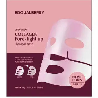 EQQUALBERRY Bouncy Day Collagen Pore-Tight Up 4pcs EQQUALBERRY JOLIE'S