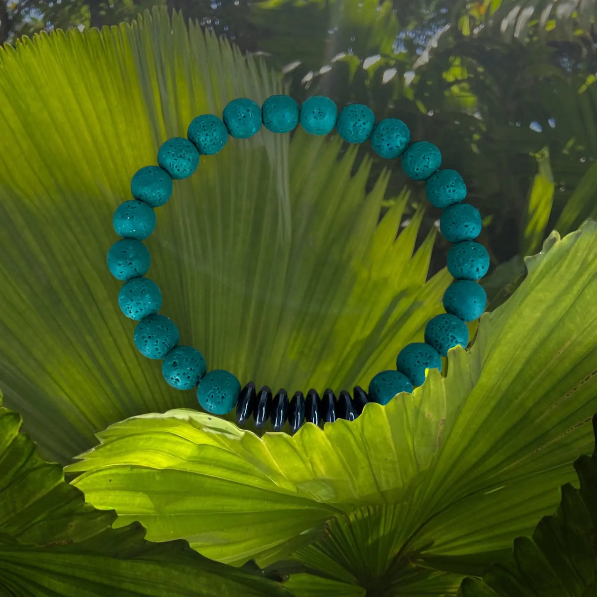 Green lava natural stone Bracelet JOLIE'S JOLIE'S