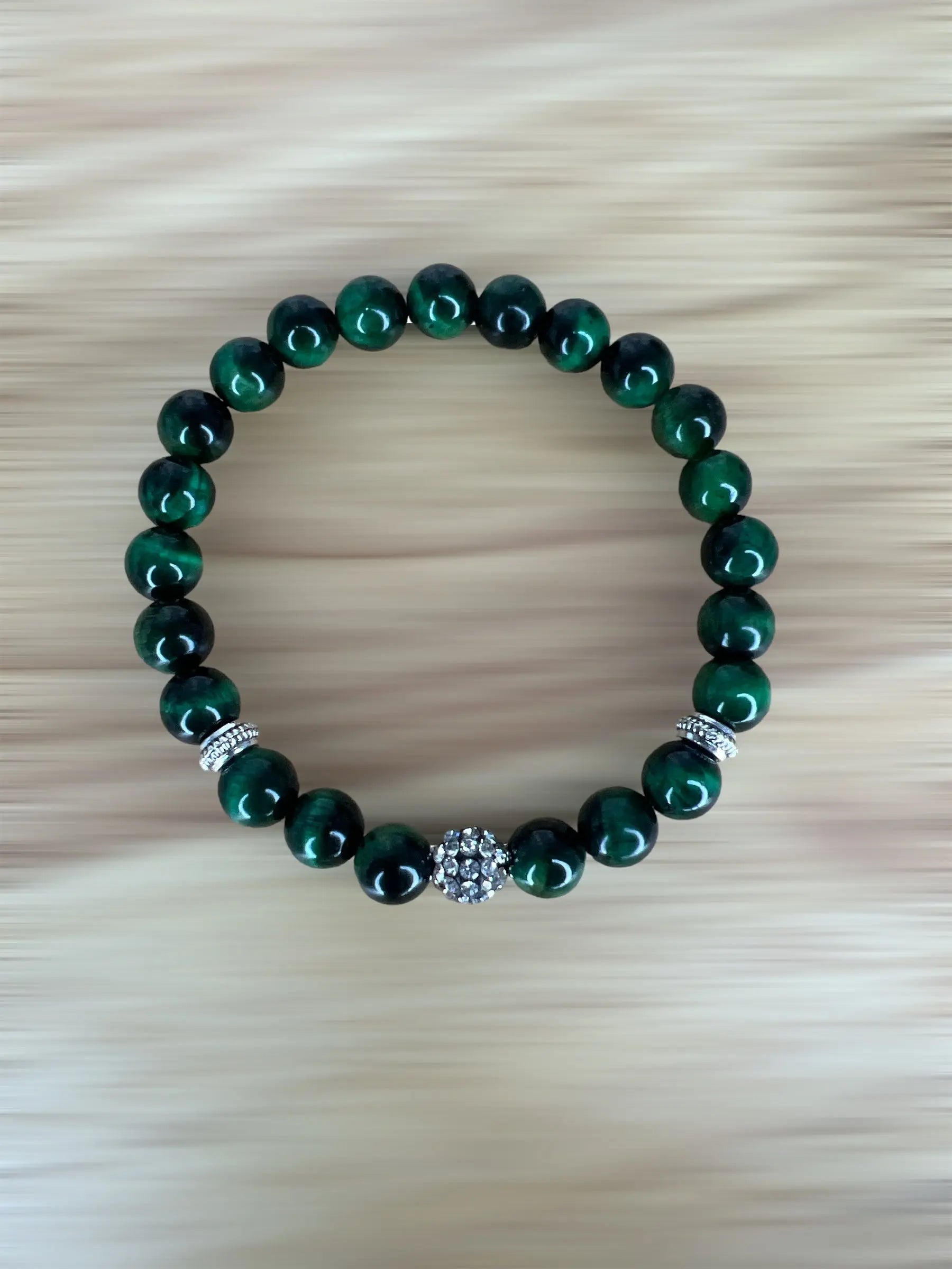 Green tiger eye natural stone Bracelet JOLIE'S JOLIE'S
