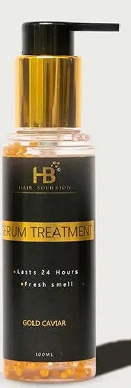 HB HAIR SOLUTION Gold Caviar & Argan Oil Hair Care Kit 5 pcs - JOLIE'S