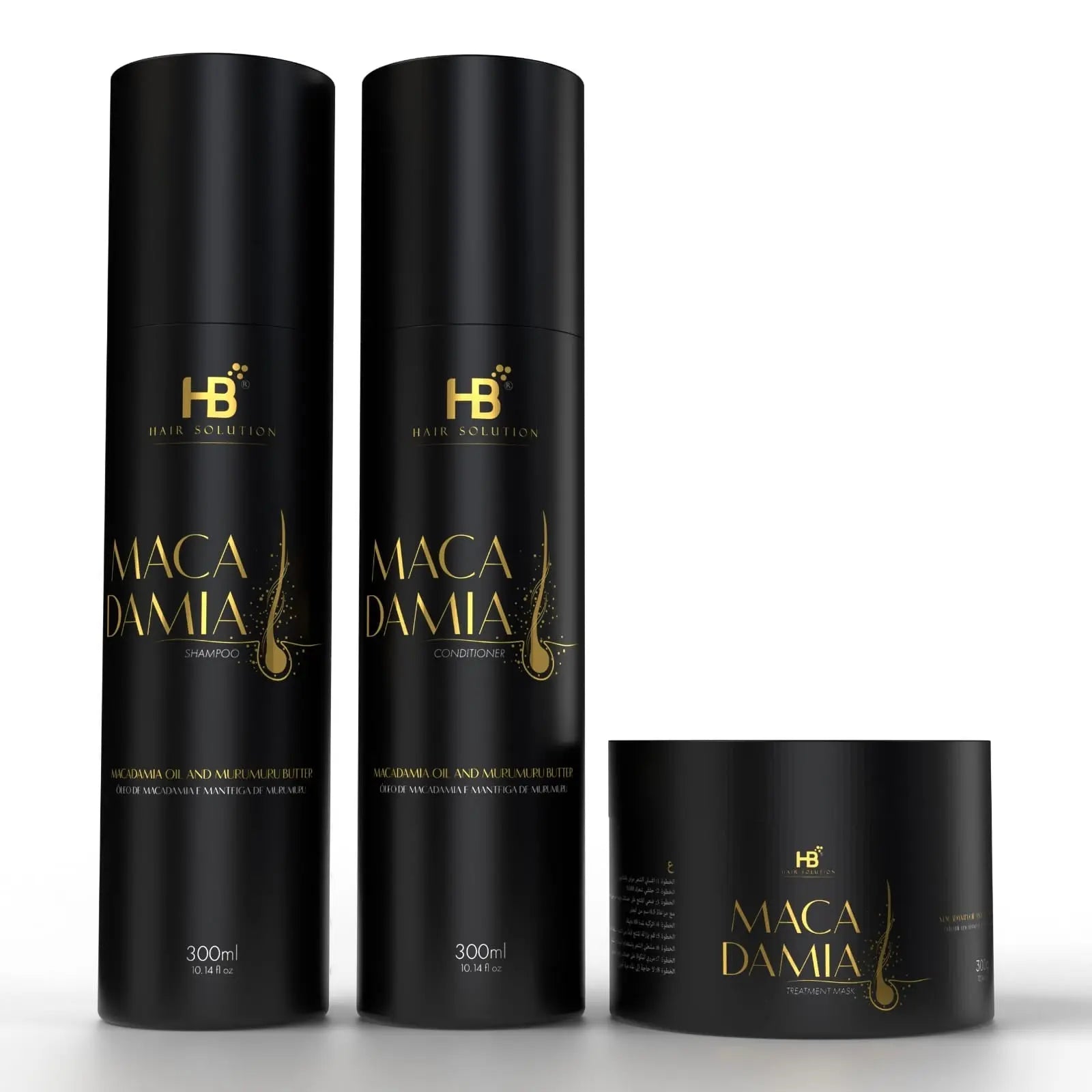 HB HAIR SOLUTION MACADAMIA Anti Frizz System - JOLIE'S