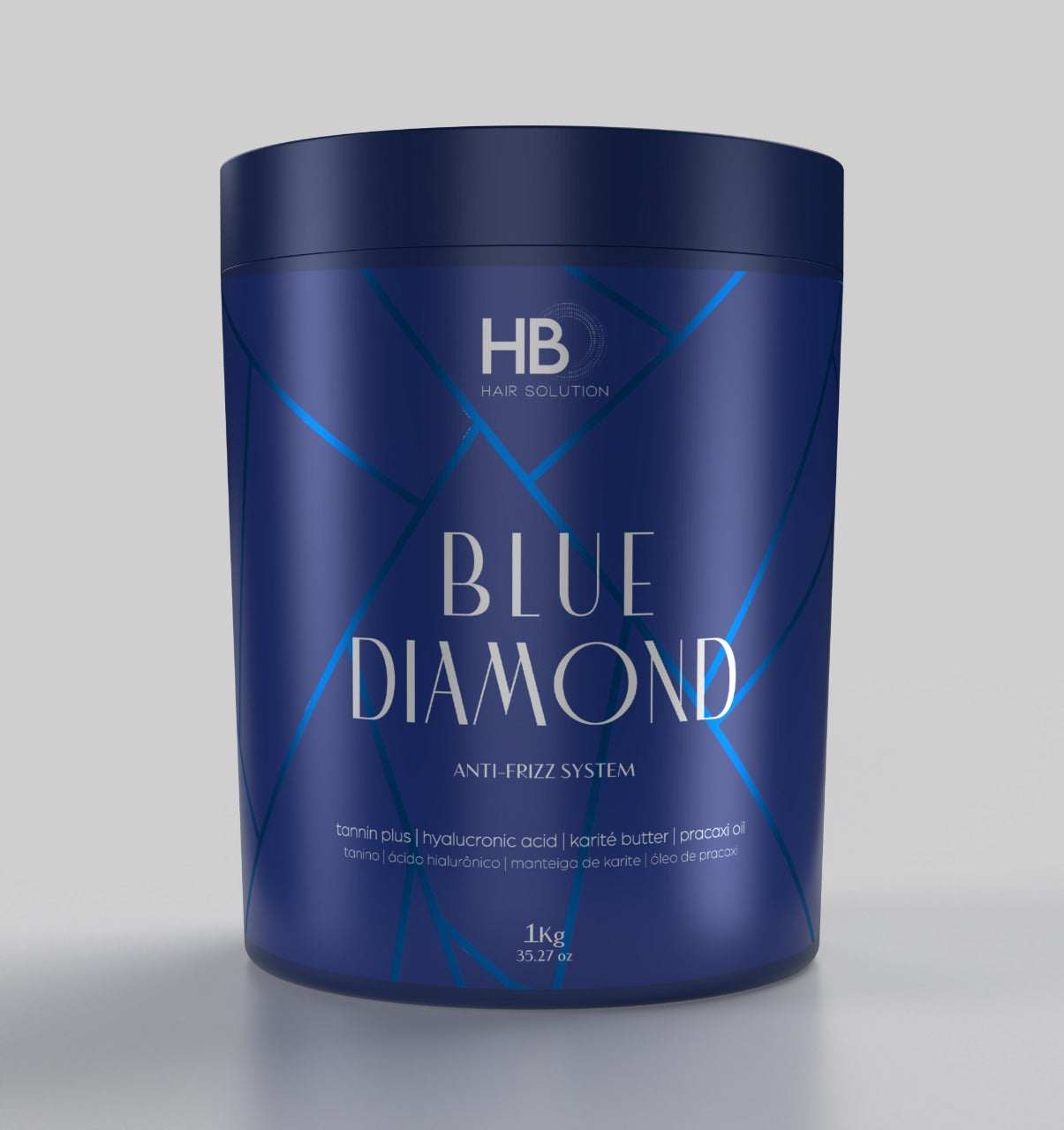 HB HAIR SOLUTION Blue Diamond Anti Frizz System 1 KG - JOLIE'S