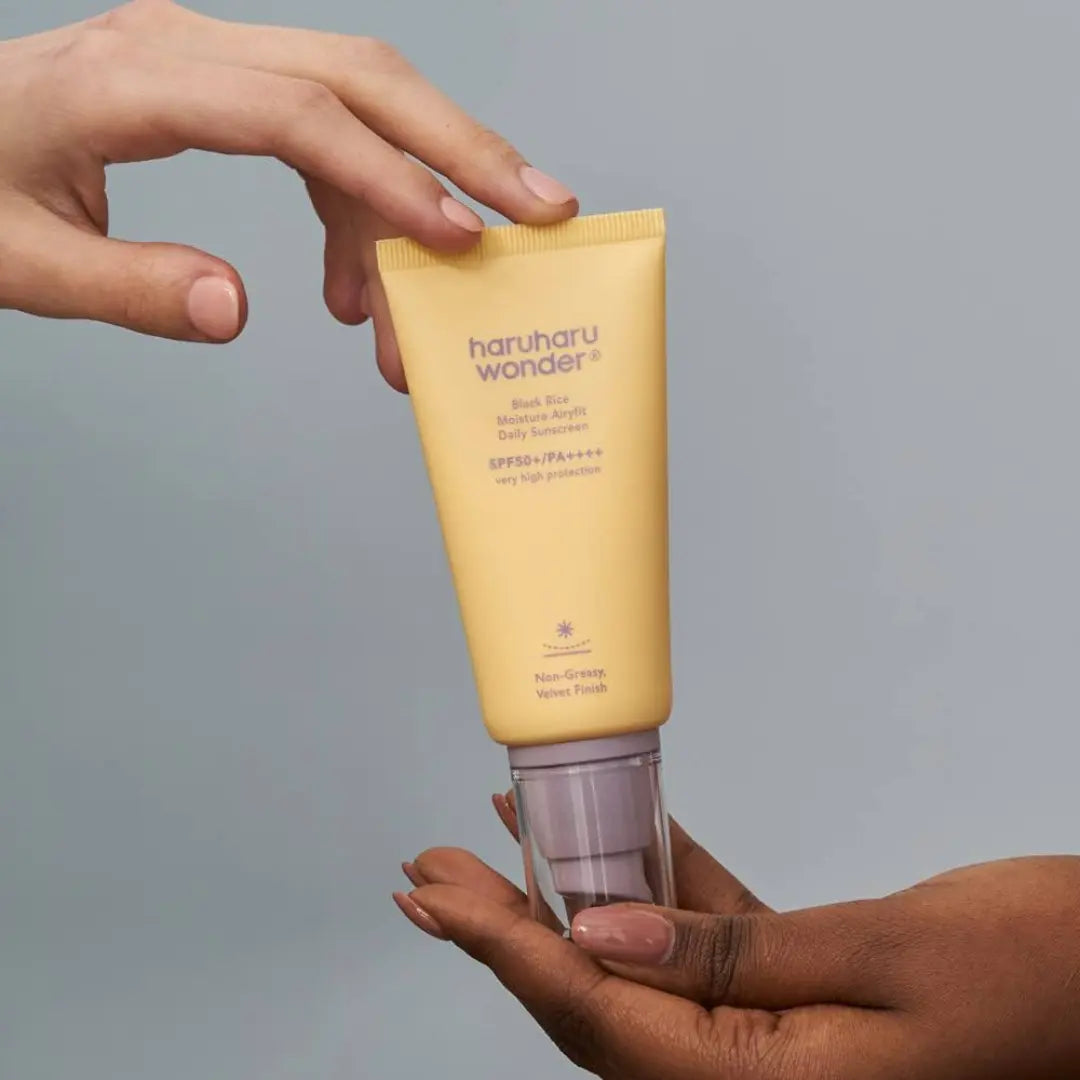 DOKAN Black Rice Moisture Airyfit Sunscreen - 50 ml Haruharu Wonder